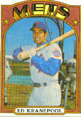 1972 Topps Baseball Cards      181     Ed Kranepool